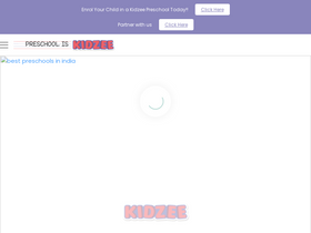 'kidzee.com' screenshot