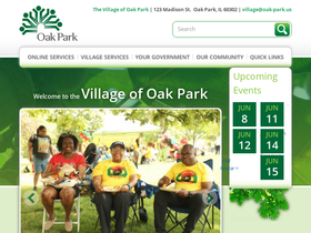 'oak-park.us' screenshot