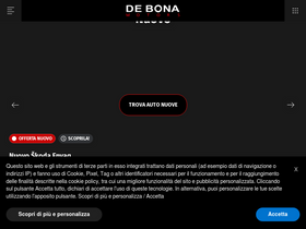 'debona.it' screenshot