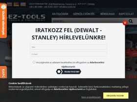 'ez-tools.hu' screenshot