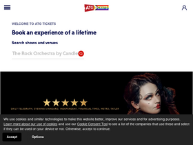 'atgtickets.com' screenshot