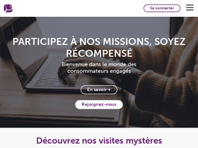 'devenirclientmystere.com' screenshot