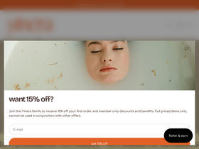 yinera.com.au homepage screenshot