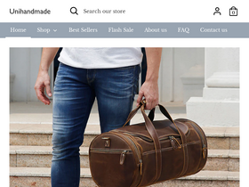 unihandmade.com homepage screenshot