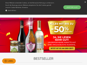 'giordanoweine.de' screenshot