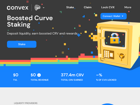 'convexfinance.com' screenshot