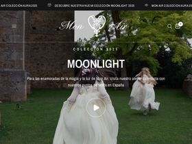 monair.es homepage screenshot