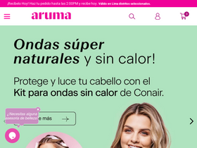 'aruma.pe' screenshot