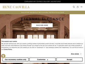 'renecaovilla.com' screenshot
