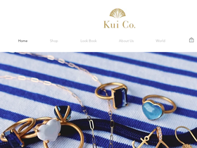 kuicojewelry.com homepage screenshot