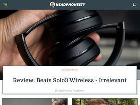 'headphonesty.com' screenshot
