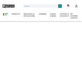 'phoenixcontact.com' screenshot