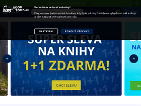 'booktook.cz' screenshot