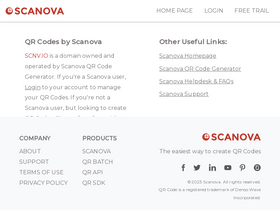 'scnv.io' screenshot