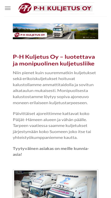 phkuljetus.fi