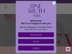 onetruth818.com.au homepage screenshot