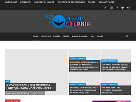 'metagalaxia.com.br' screenshot
