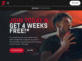 'fitnessfirst.com.au' screenshot