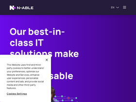 'n-able.com' screenshot
