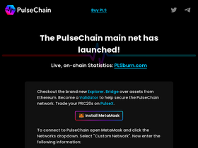 'pulsechain.com' screenshot