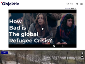 'objektiv.rs' screenshot