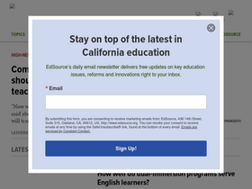 'edsource.org' screenshot
