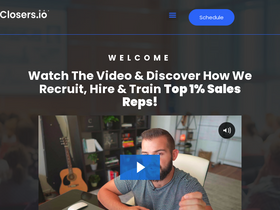 'closers.io' screenshot