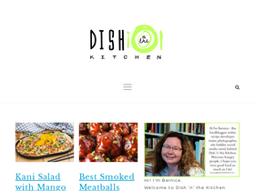 'dishnthekitchen.com' screenshot