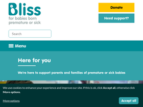 'bliss.org.uk' screenshot