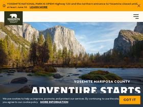 'yosemite.com' screenshot