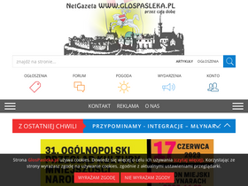 'glospasleka.pl' screenshot