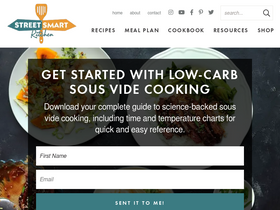 'streetsmartkitchen.com' screenshot