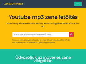 'zene.download' screenshot