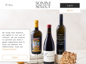 'sommselect.com' screenshot
