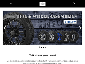 golfcartranch.com homepage screenshot