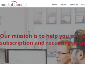 'mediaconnect.no' screenshot