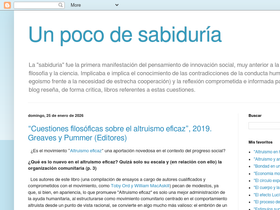 'unpocodesabiduria21.blogspot.com' screenshot