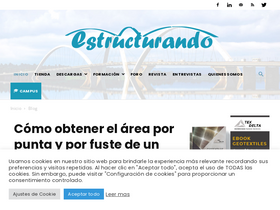 'estructurando.net' screenshot
