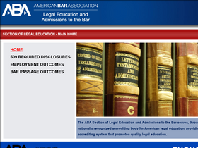 'abarequireddisclosures.org' screenshot
