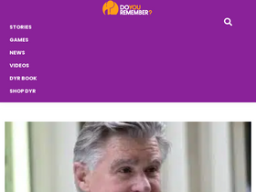 'doyouremember.com' screenshot