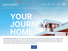 'chaseveritt.co.za' screenshot