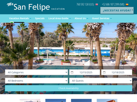 'mysanfelipevacation.com' screenshot