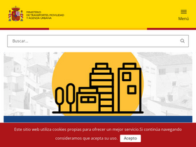 'fomento.gob.es' screenshot