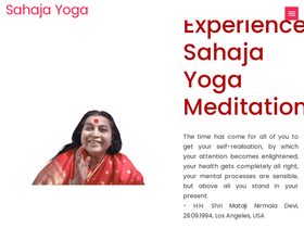 'sahajayoga.org.in' screenshot