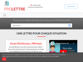 prolettre.com