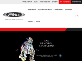 'piercemfg.com' screenshot