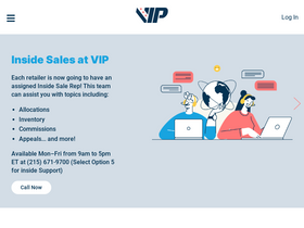 'vipwireless.com' screenshot