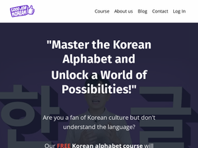 'goodjobkorean.com' screenshot
