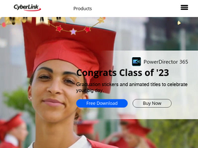 'cyberlink.com' screenshot