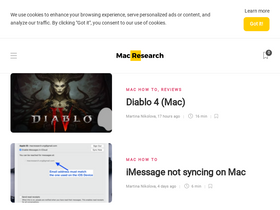 'macresearch.org' screenshot